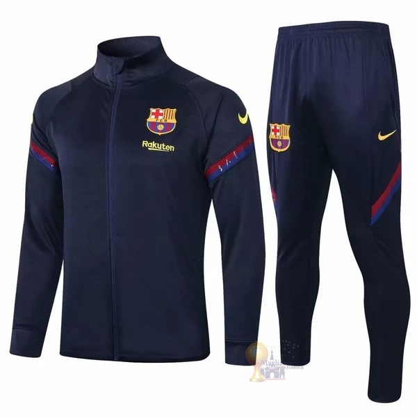 Calcio Maglie Giacca Barcellona 2020 2021 Nero